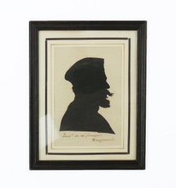 [Papiers découpés] Paire de portraits militaires.